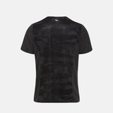 CORK PADEL PREMIUM TEE CAMO - SVART