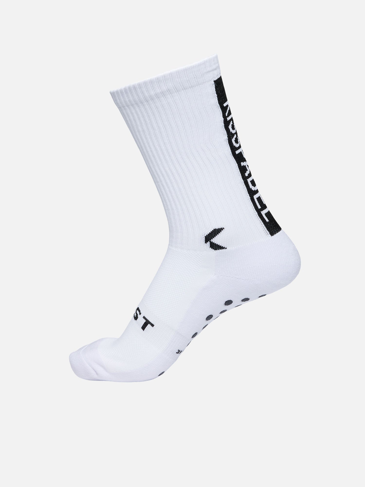 KISSPADEL GRIP STRØMPER - HVID (5 PAK)