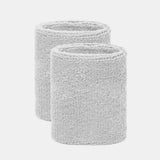 HÅNDLEDS SVEDBÅND 8 CM - HVID - 2 PAK