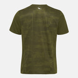 CORK PADEL PREMIUM TEE CAMO - GRØN
